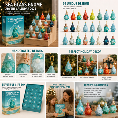 🌊🧝‍♂️Sea Glass Gnome Advent Calendar 2026