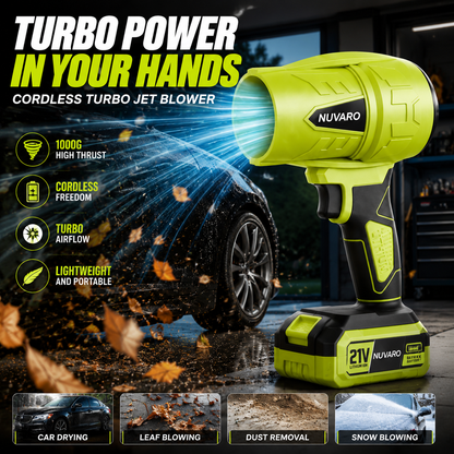 ⚡Turbo Jet Blower – 1000G Cordless Air Duster