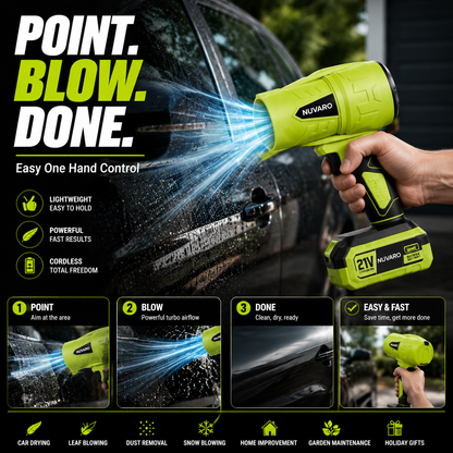 ⚡Turbo Jet Blower – 1000G Cordless Air Duster
