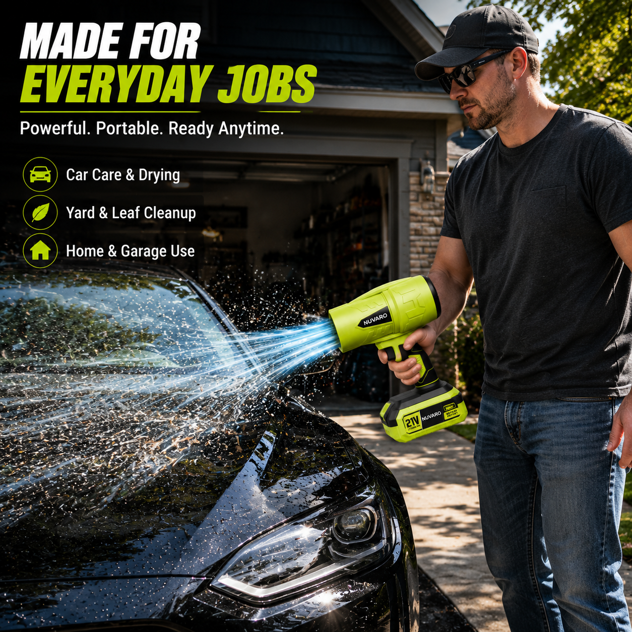 ⚡Turbo Jet Blower – 1000G Cordless Air Duster