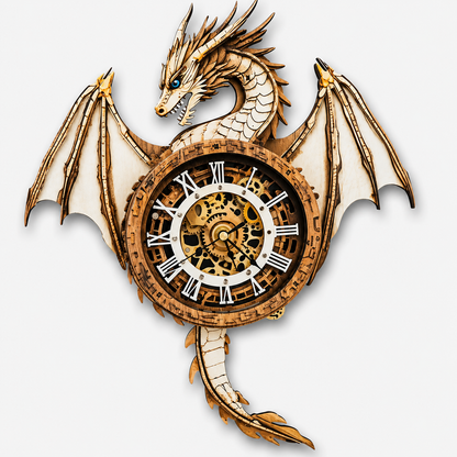 🕰️ 3D Wooden Mechanical Pendulum Clock Kit – 3 Unique Designs