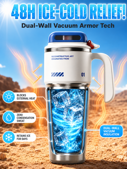 The Ultimate Hydration Upgrade: 24-Hour Ice Cold, 12-Hour Piping Hot! 🔥🧊