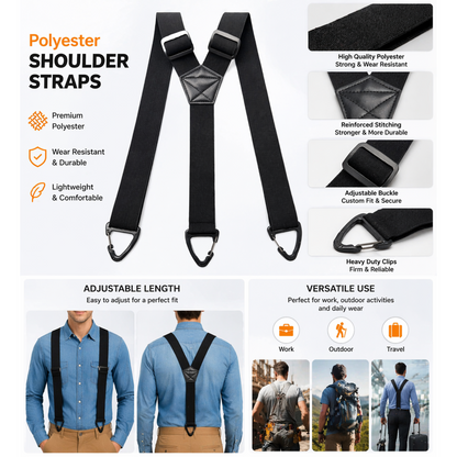 👖⚡ Limited Time 50% OFF🔥 Keep Pants Up All Day Suspenders