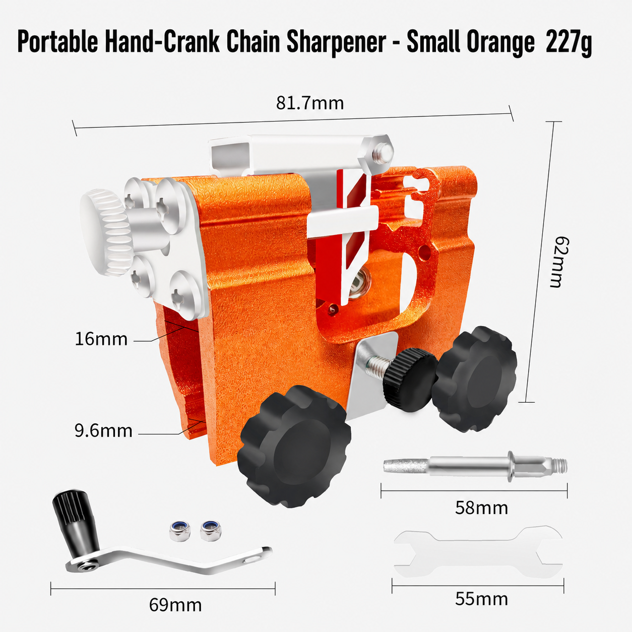 RazorWolf Pro Precision Chainsaw Sharpener