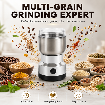 High-Speed Stainless Steel Grain Grinder