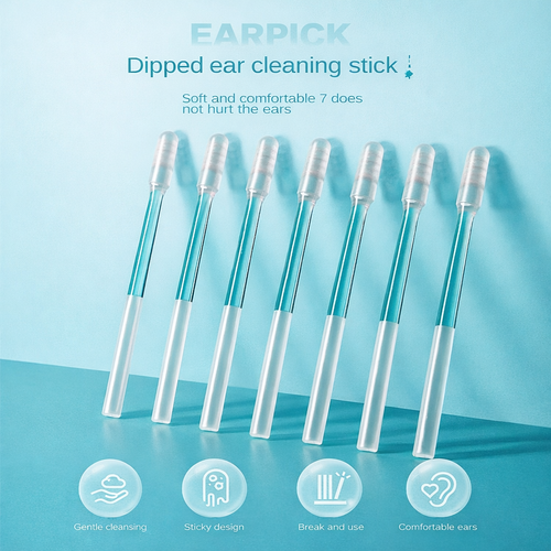 🔥UMMER SALE 49% OFF 💦Sticky Ear Cleaning Sticks – Gentle, Visible Ear Care