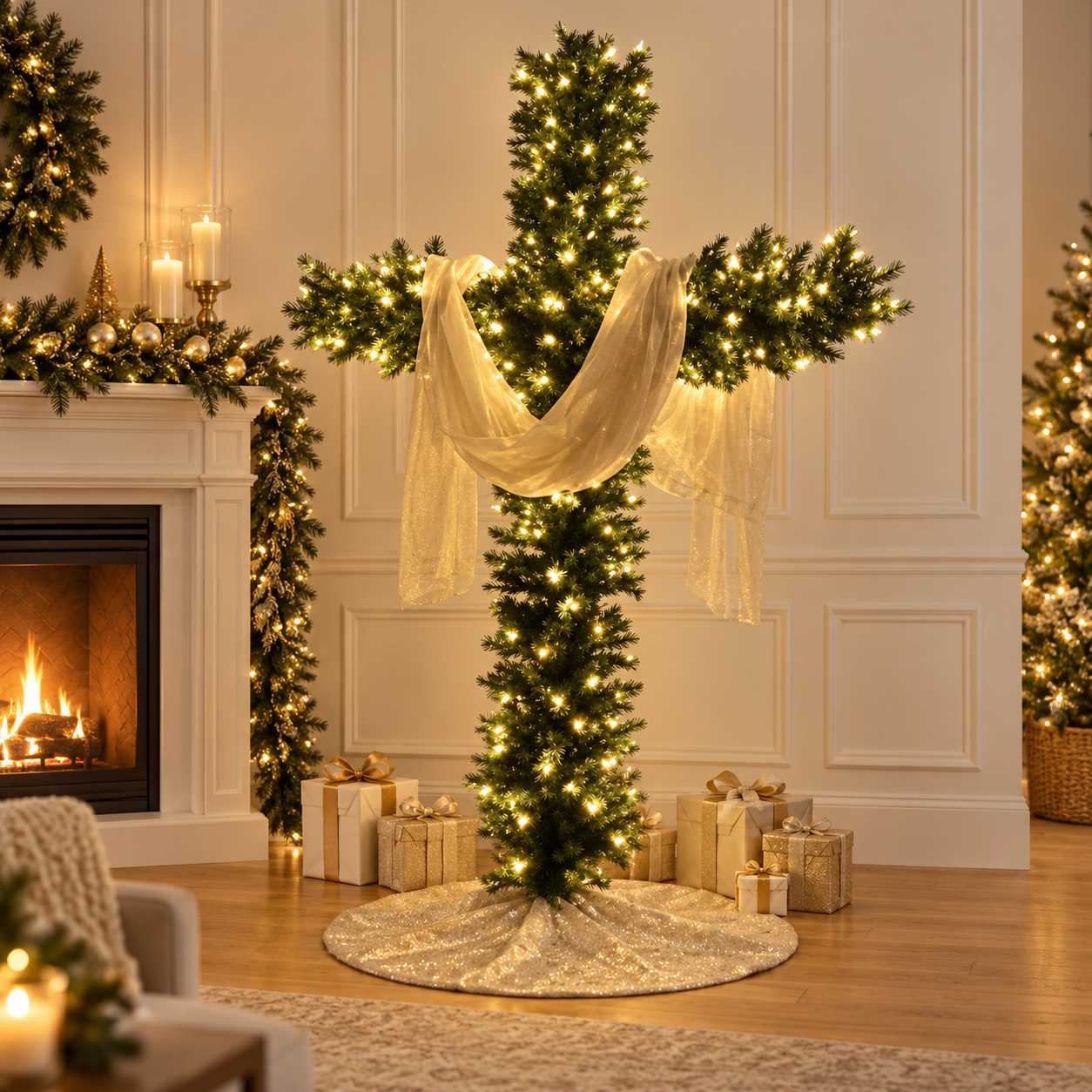 Zavrlyshop™ Christmas Cross