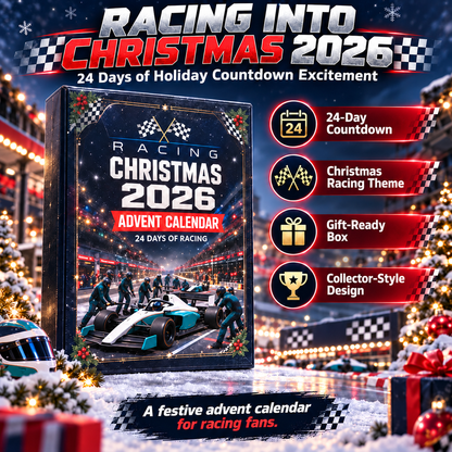 🏎️🎄 Racing to Christmas 2026 – 24-Day Motorsport Advent Calendar