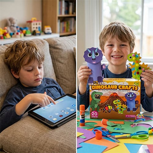 🎁80K+ SOLD!🎁Children's Educational Toy Material Kit.The Zero-Prep Craft Kit That’s Saving Parents’ Sanity (And Kids Love It Too!)