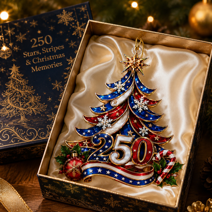 🎁Last Day 50% OFF🔥USA 250th Anniversary Christmas Ornament