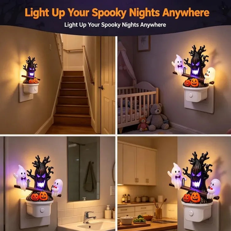 🎃👻Halloween Night Light Ghost Bubble Bath Lamp Ghost Reading Lamp Ornament