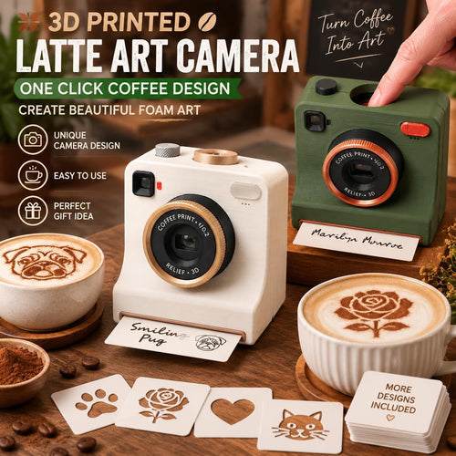 ☕✨ 50% OFF Smart Latte Art Maker Camera Tool 🎨 Create Beautiful Coffee Designs At Home