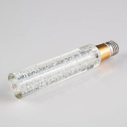 💡Cracked Crystal Tubular LED Filament Edison Light Bulb