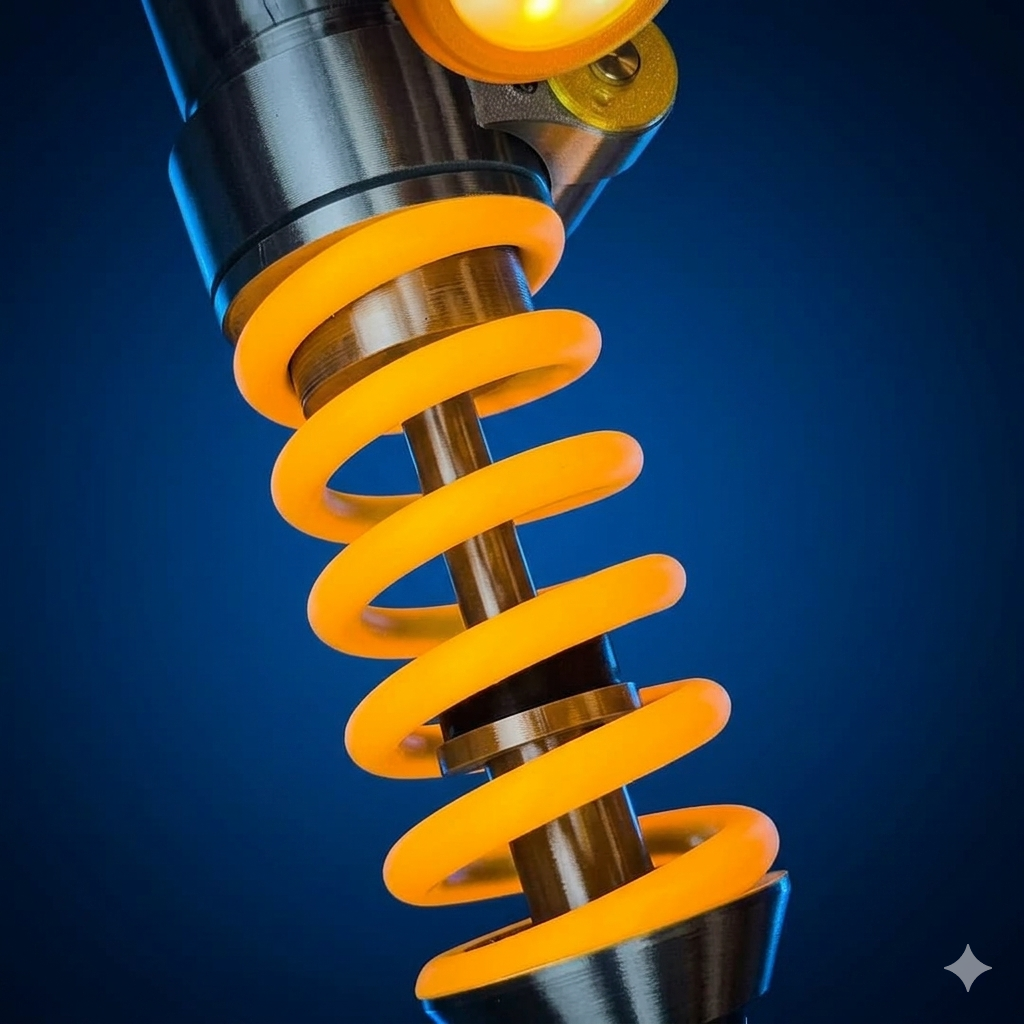 💥SAVE 48%🔥 Suspension Shock Absorber LED Lamp | Adjustable Decor Light For Gamers & Car Enthusiasts