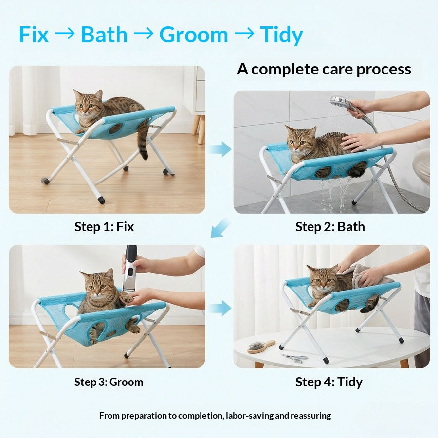 🐾 Pet Bath Support Hammock