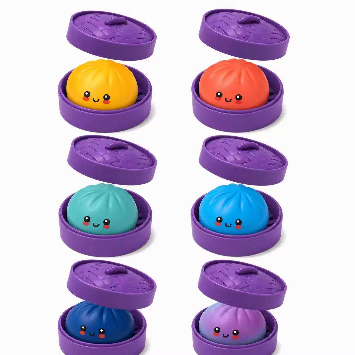Mystery Halloween Ghost Dumpling Squishy (Ghost Edition)