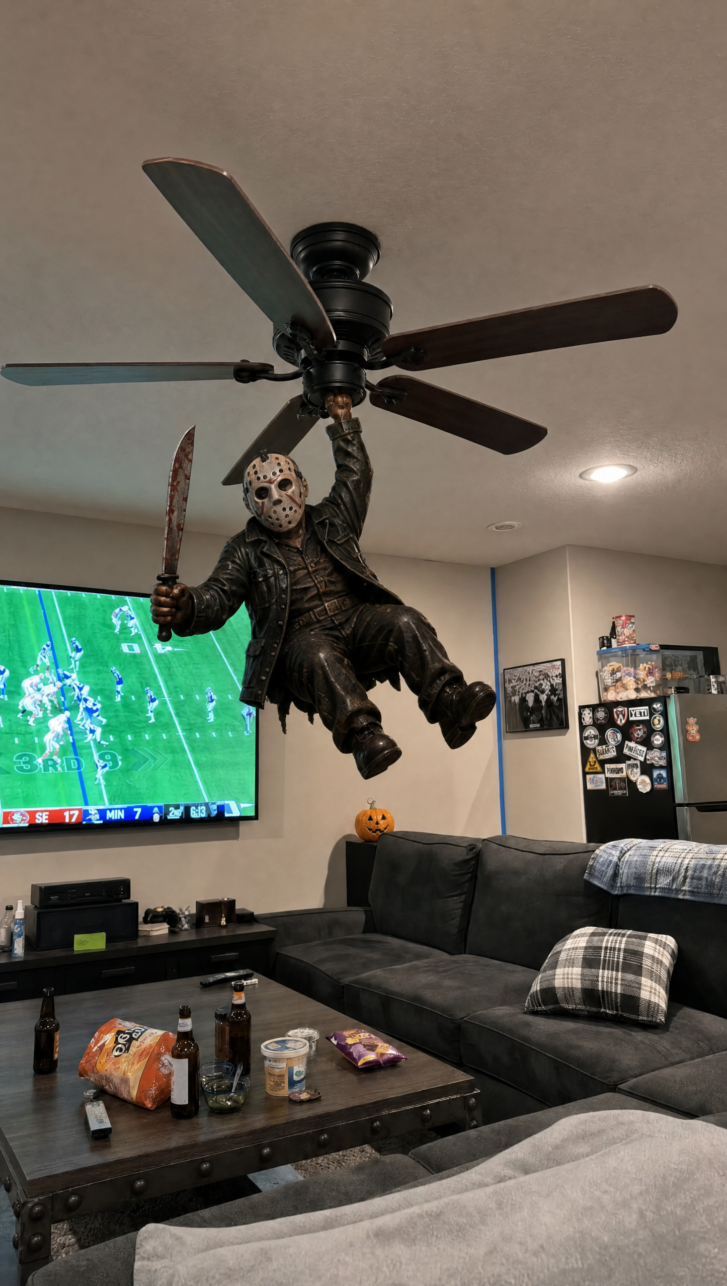 Limited Halloween Sale – Turn Your Ceiling Fan Into A Spooky Horror Decoration