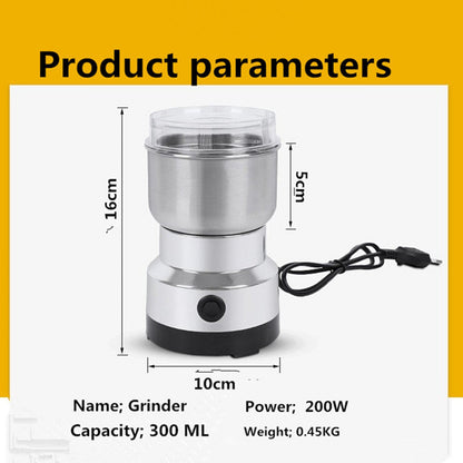 High-Speed Stainless Steel Grain Grinder