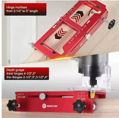 Aluminum Door Hinge Jig
