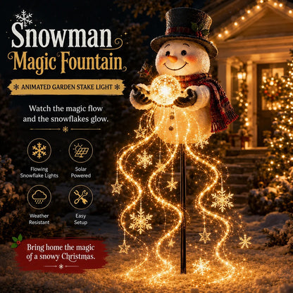 🎅Christmas Early Discount 49% Off 🎁 Santa’s Magic Pour – Flowing LED Christmas Garden Light