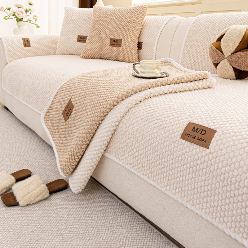 Removable Sofa Cover, Non-Slip Polyester