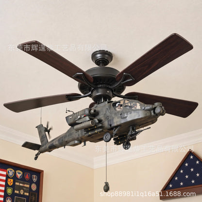 Helicopter Ceiling Fan Attachment Kit – Decorative Ceiling Fan Accessories for Home & Room Decor