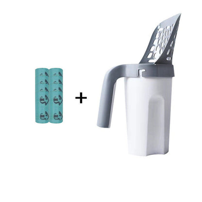 Special Offer🔥🔥🔥Say Goodbye to Stinky Litter Box Days with Our Hygienic All-in-One Scoop!