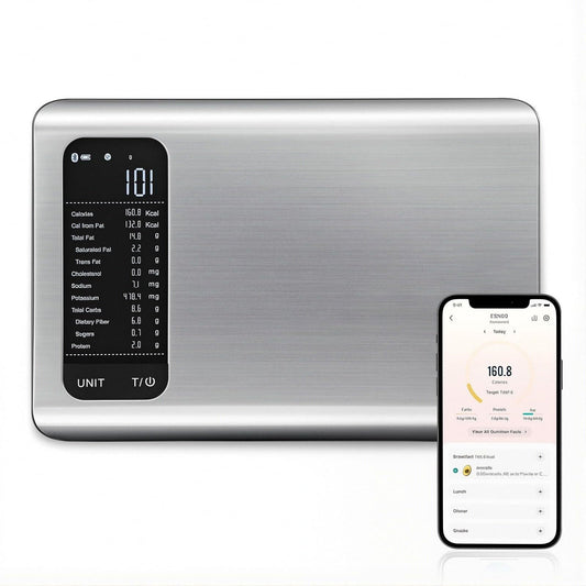 📱AI Smart Food Nutrition Kitchen Scale, Digital Grams and Ounces for Weight Loss