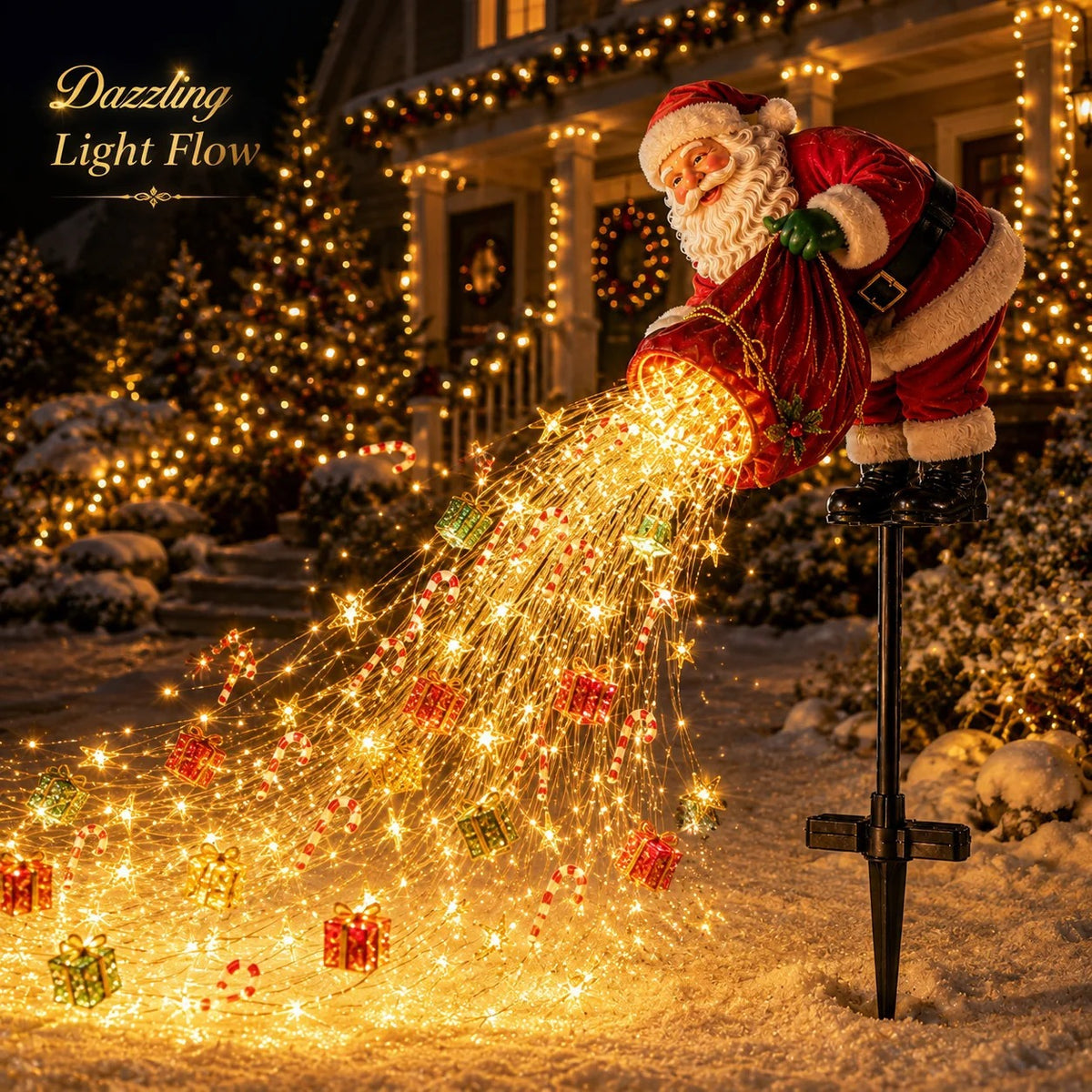 Santa Magic Pour close up Christmas decoration