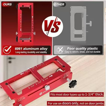 Aluminum Door Hinge Jig