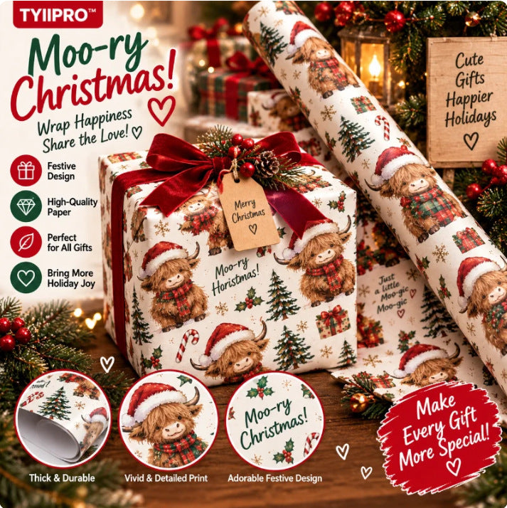 Christmas Wrapping Paper Roll