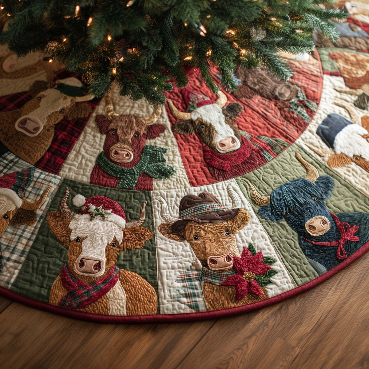 🎄 Christmas Special ✨ –🎅3D Optical Illusion Christmas Tree Skirt
