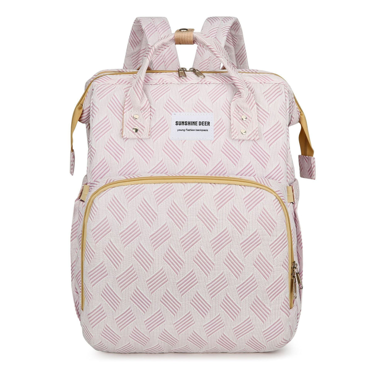 👶2-in-1 Baby Diaper Bag Backpack – Fold-Out Care Space & Large Storage