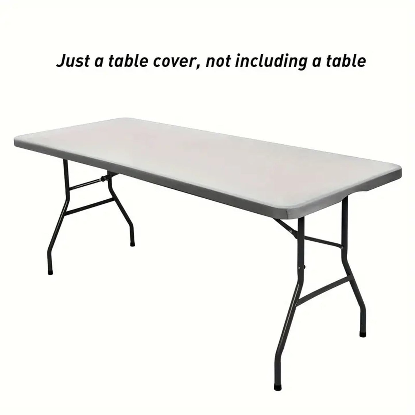 Pack Stretch Fabric Table Top Cap Cover, fits 4ft/6ft/8ft Tables