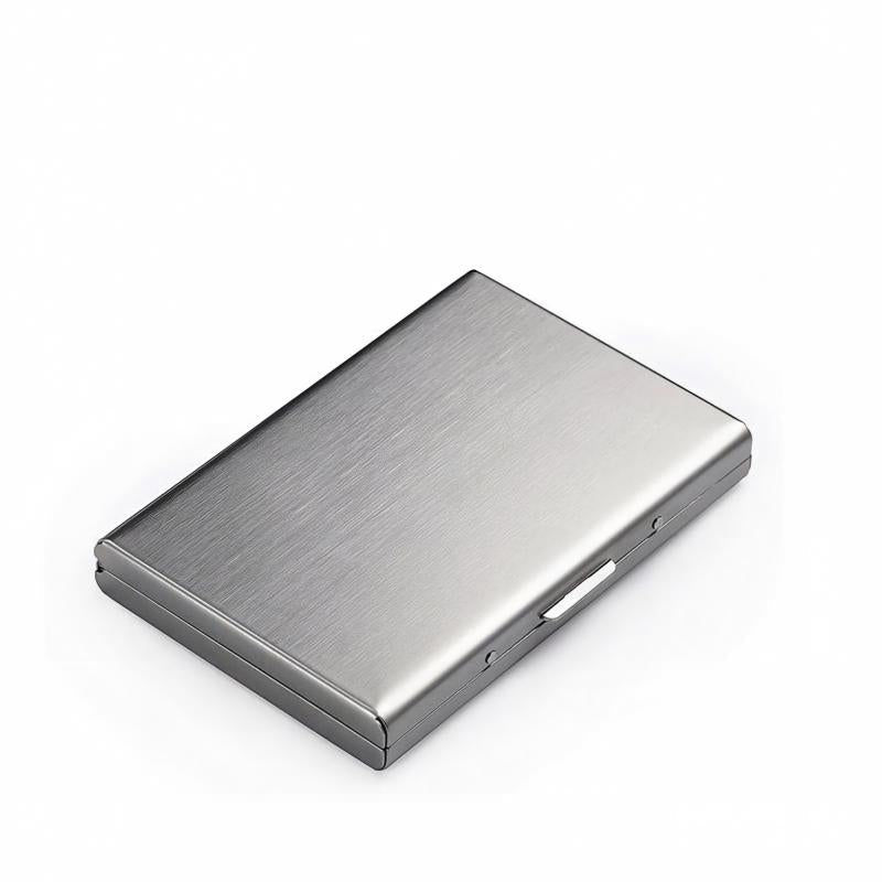 🔒 Slim RFID-Blocking Metal Card Holder
