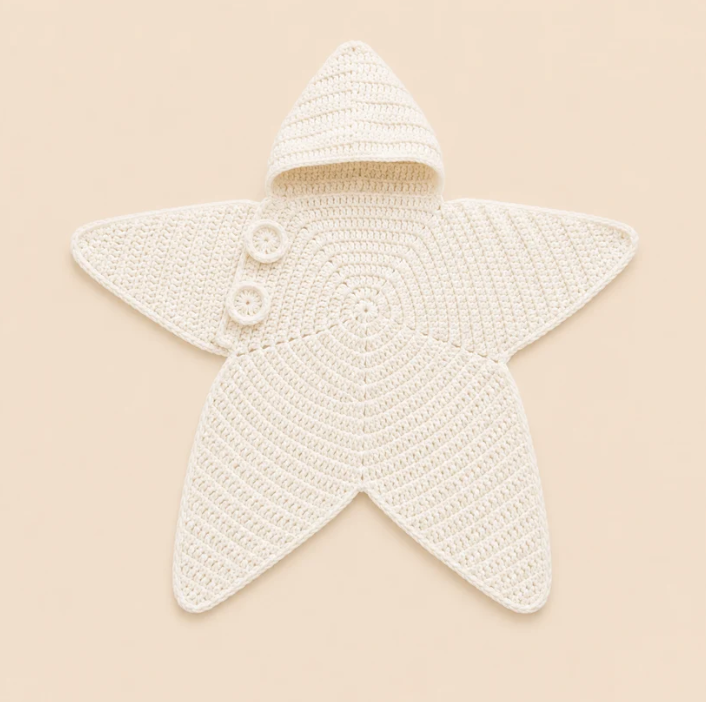 👶Baby starfish outfit.