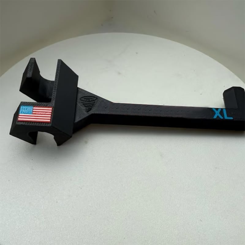 Nearly Universal Bow Hanger for Trucks & SUVs - Printed from ASA will not melt/warp– Spacer Ring Included | 20% Stronger | Quick No-Tool Install