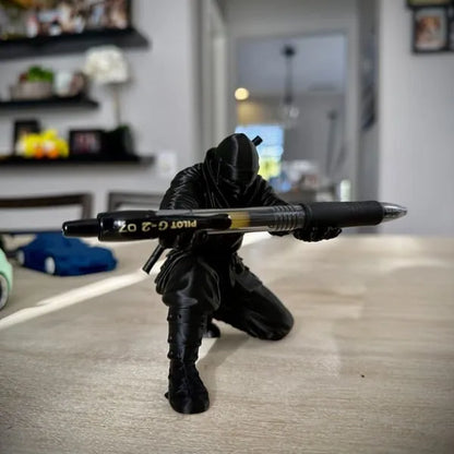 🔥⚔️3D Printed Samurai Pen Holder Desk Organizer