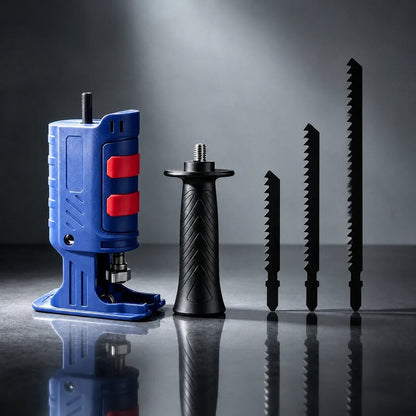 🔧 Electric Drill to Reciprocating Saw Converter Attachment