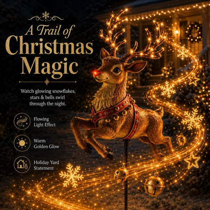 🎅Christmas Early Discount 49% Off🎄✨Christmas Magic Garden Collection - Transform Your Yard Into A Winter Wonderland With Enchanted Flowing Lights（31.5 inch）