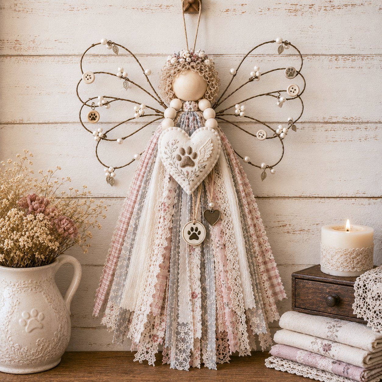 🔥Last Day 49% OFF - 🪽 Angel Fabric Hanging DIY Kit