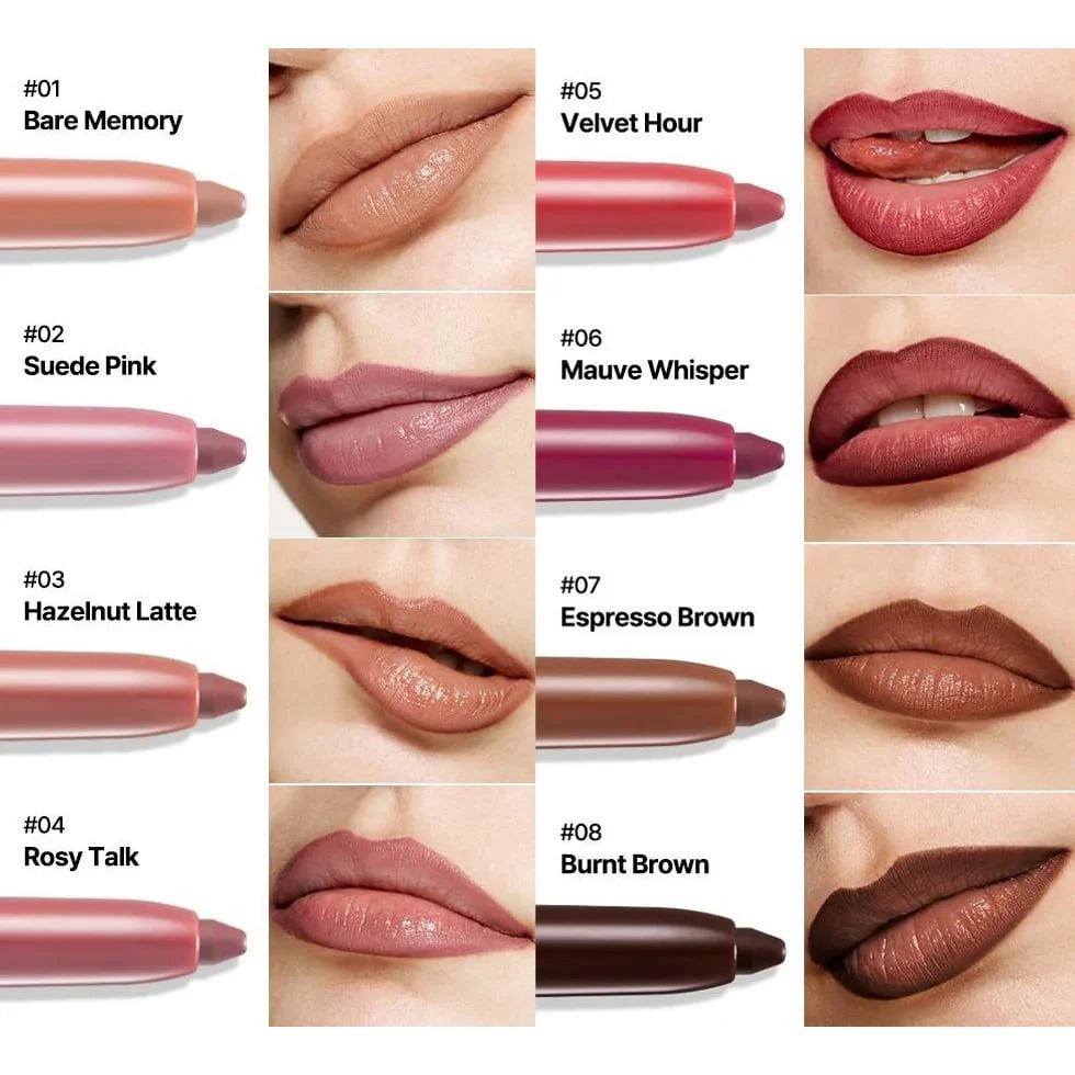 Glide Lip Liner — Creamy, Blendable Color with Smooth Application