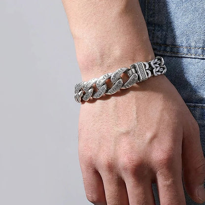 🔥Men's Retro Six-Syllable Mantra Bracelet