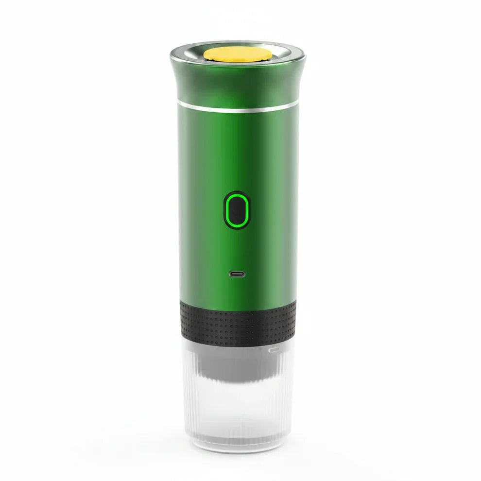 Portable Espresso Coffee Maker – 15-Bar Rechargeable Travel Coffee Machine