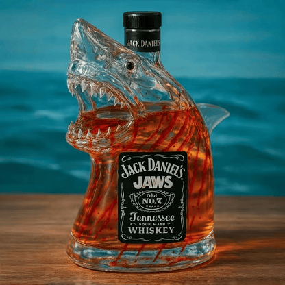 Exclusive Jack Daniel’s Jaws Edition: Must-Have Whiskey Bottle Decor