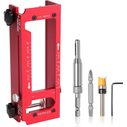 Aluminum Door Hinge Jig