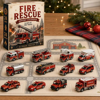 🚧Build the Fleet Collection 24-Day Vehicle Advent Calendar Series | ✨A New Adventure Every Morning