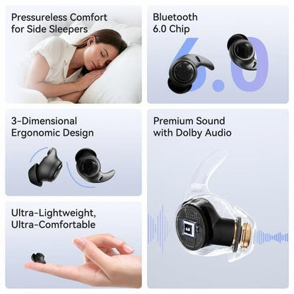 🎧Bluetooth Wireless Earbuds Sleep Earphones