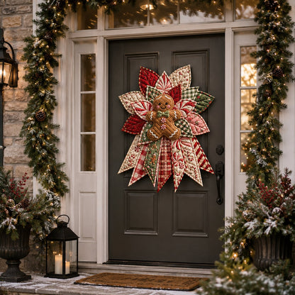 ⭐ 🎄 Christmas Sale 50% OFF 🎉 – DIY Quilted Christmas Door Hanging Kit for Festive Holiday Home Deco