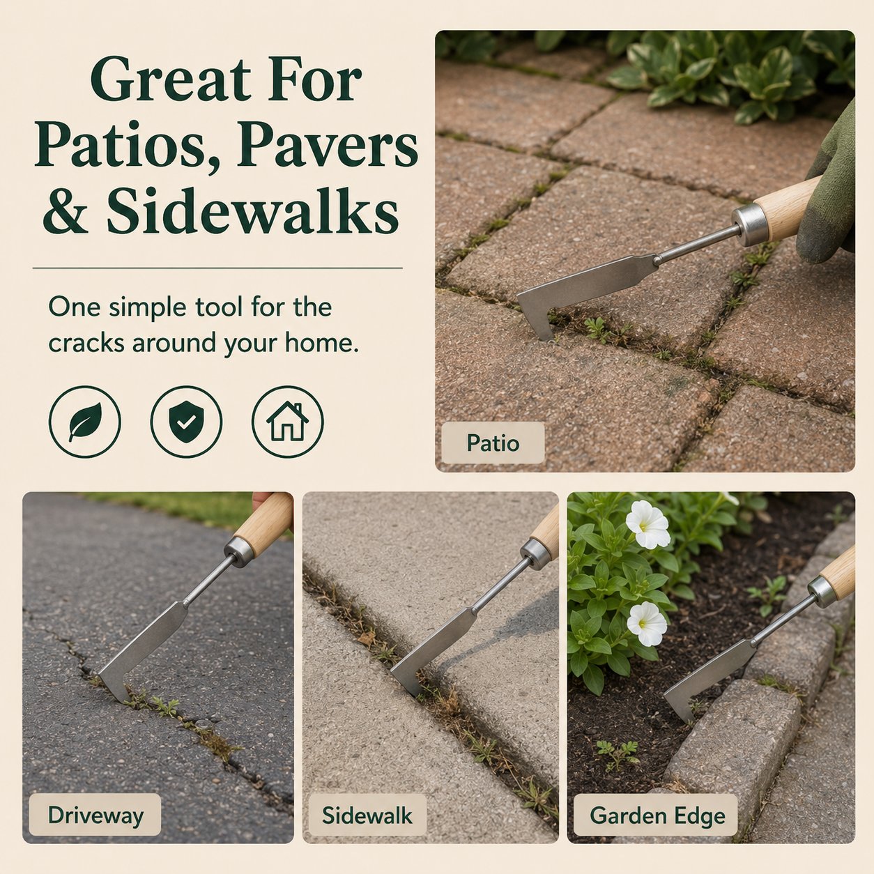 Patio Crack Weeder🌿 🔪